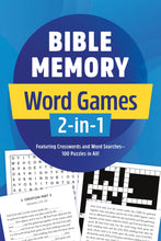 Load image into Gallery viewer, Games: Bible Memory Word Games 2-in-1
